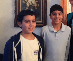 Davidson didn't have to look far to find someone to interview