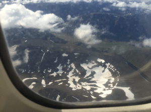 Some interesting terrain of Iceland, taken out my plane window