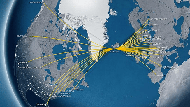 IcelandAir Routes