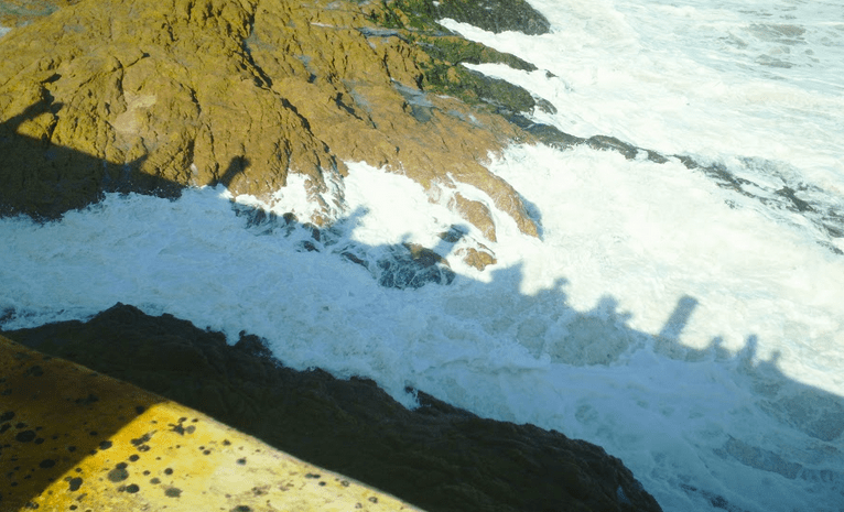 Rocks at Cape Coast Castle
