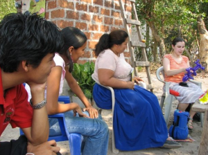 Teaching a Balloon Workshop in El Salvador