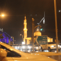 Driving around Dubai