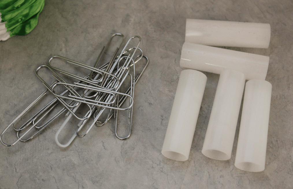 Paperclips and Marker Caps