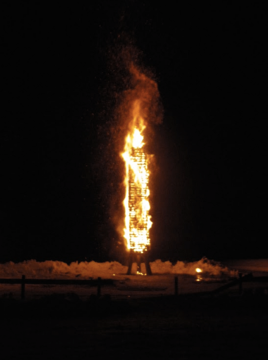 Austria Witch Tower Fire