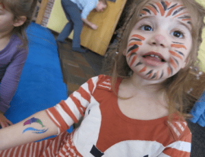 First Glitter Tattoo