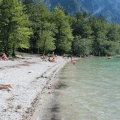Tourists at Bohinj
