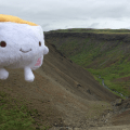 Tofu San hiking to hot springs in&nbsp;Iceland